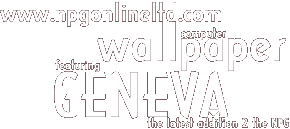 NPG Online Computer Wallpaper Featuring GENEVA